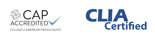 CAP accredited, CLIA certified