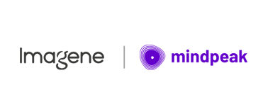 Imagene and Mindpeak logos